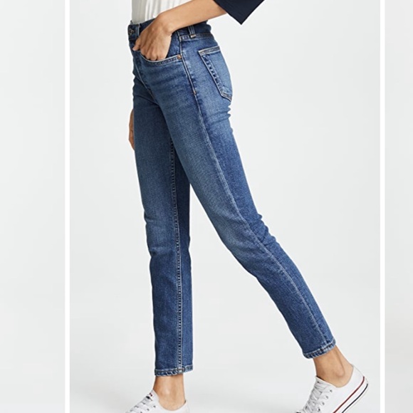 RE/DONE
High Rise Ankle Crop Jeans - Picture 3 of 15